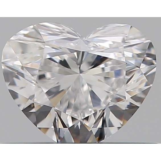 0.40 Carat Heart Loose Diamond, D, VS1, Excellent, GIA Certified | Thumbnail
