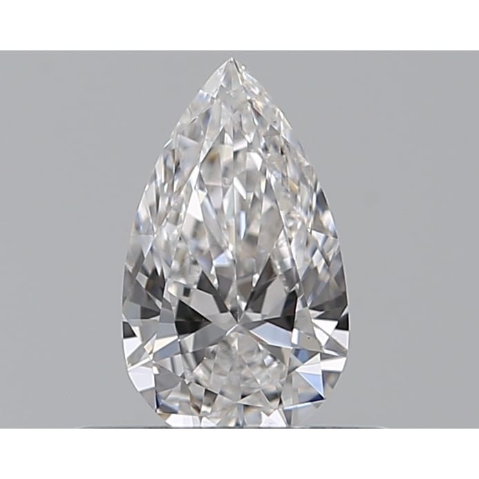 0.32 Carat Pear Loose Diamond, E, VS2, Super Ideal, GIA Certified