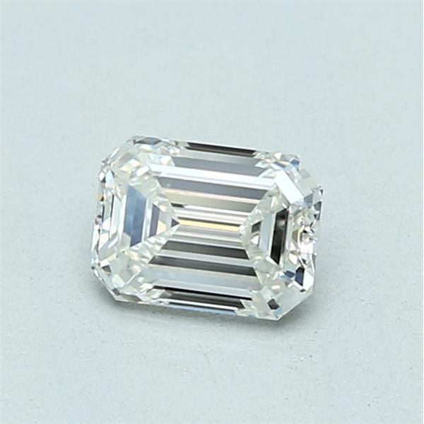 0.55 Carat Emerald Loose Diamond, H, VVS1, Ideal, GIA Certified | Thumbnail