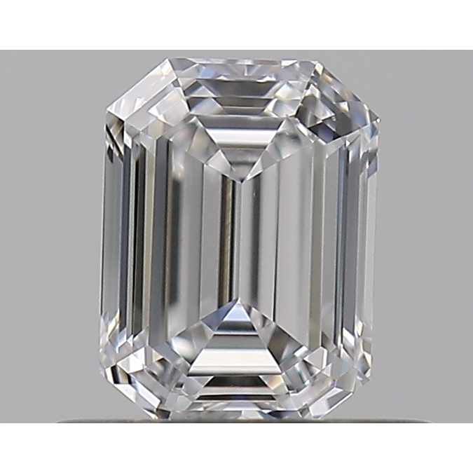 0.43 Carat Emerald Loose Diamond, D, VS1, Super Ideal, GIA Certified | Thumbnail
