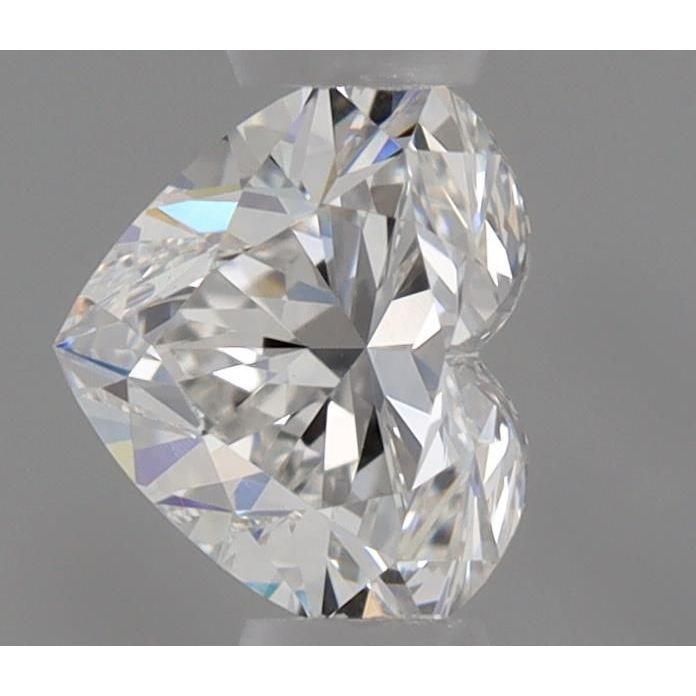0.30 Carat Heart Loose Diamond, F, VVS2, Ideal, GIA Certified
