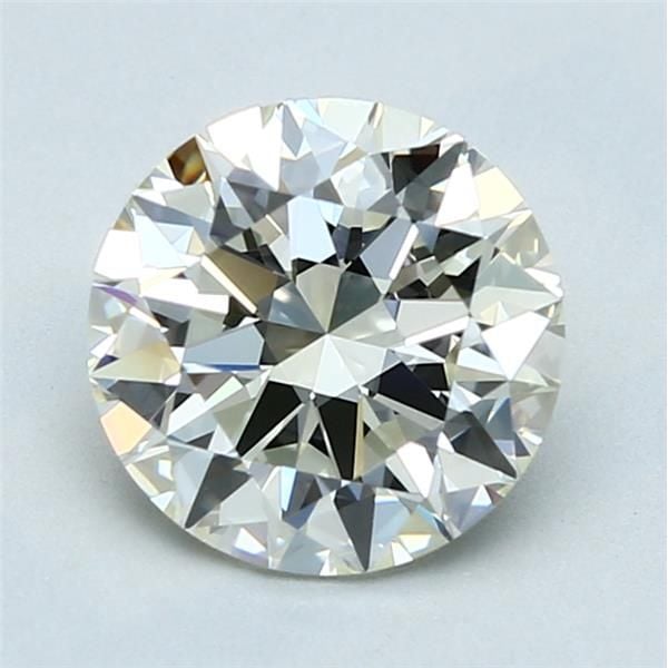 2.01 Carat Round Loose Diamond, M, VS1, Ideal, GIA Certified
