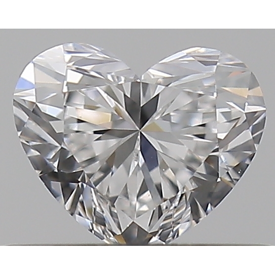 0.34 Carat Heart Loose Diamond, E, VS1, Super Ideal, GIA Certified