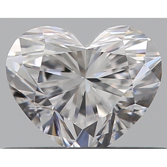 0.40 Carat Heart Loose Diamond, D, VS1, Ideal, GIA Certified | Thumbnail
