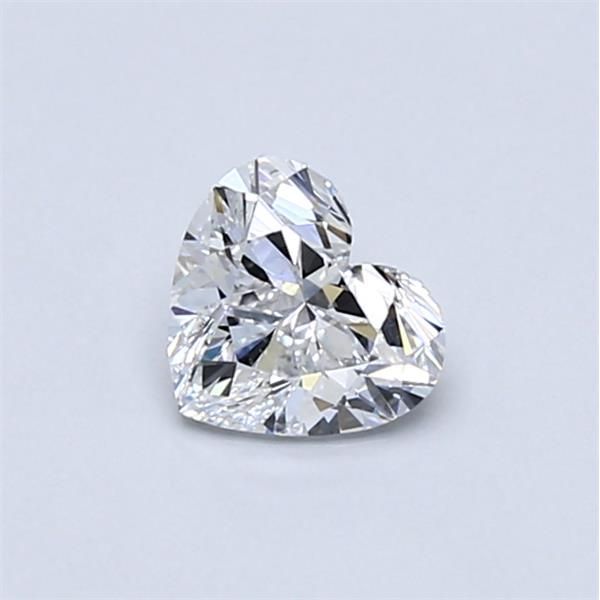 0.52 Carat Heart Loose Diamond, D, VS1, Ideal, GIA Certified