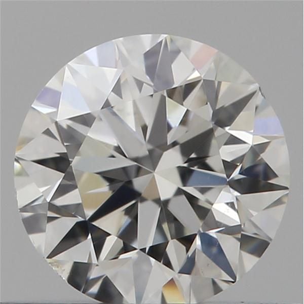 0.46 Carat Round Loose Diamond, H, VS2, Ideal, GIA Certified