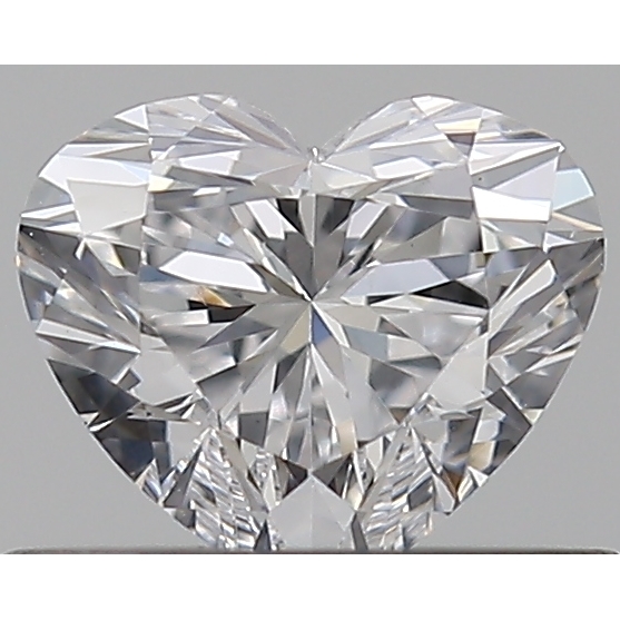 0.42 Carat Heart Loose Diamond, D, VS2, Super Ideal, GIA Certified | Thumbnail