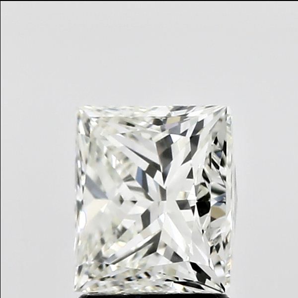 0.50 Carat Princess Loose Diamond, M, VVS2, Ideal, GIA Certified | Thumbnail