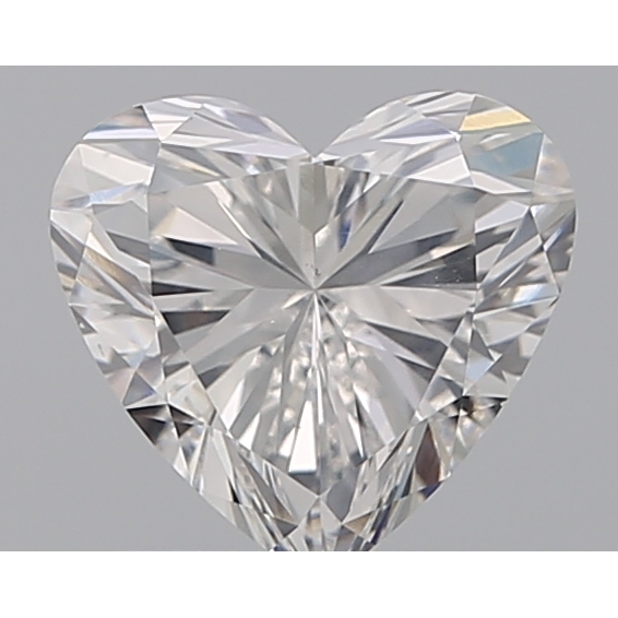 1.00 Carat Heart Loose Diamond, F, SI1, Super Ideal, GIA Certified