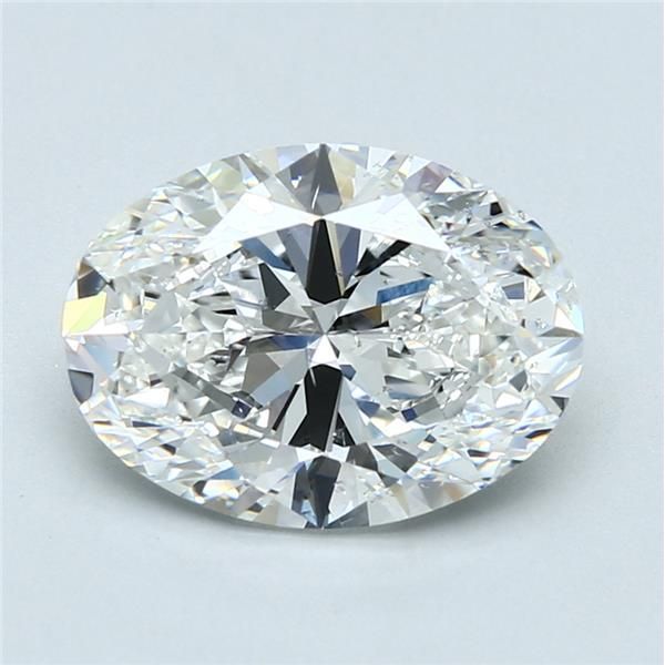 3.01 Carat Oval Loose Diamond, F, SI1, Super Ideal, GIA Certified