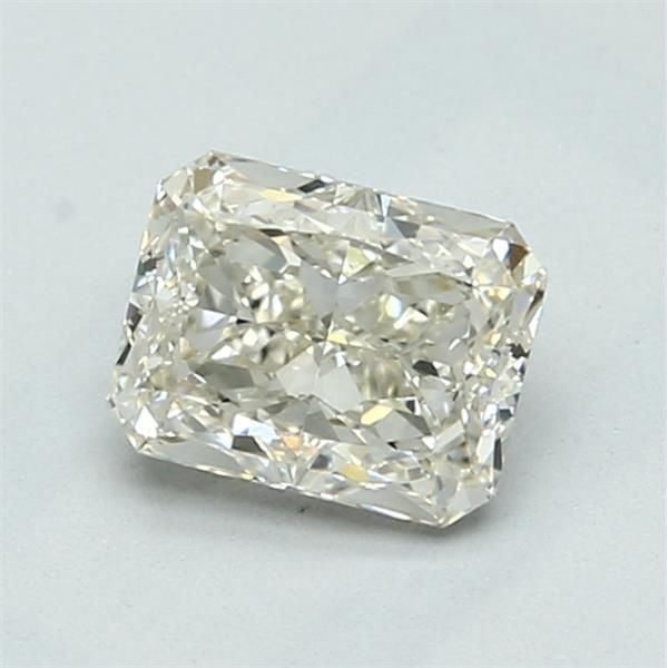 1.03 Carat Radiant Loose Diamond, K Faint Brown, VS2, Super Ideal, GIA Certified | Thumbnail