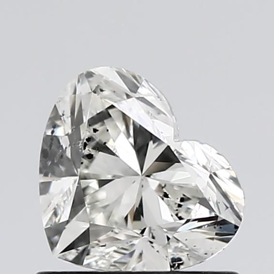 0.90 Carat Heart Loose Diamond, J, SI2, Ideal, GIA Certified | Thumbnail