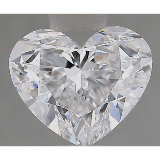 0.90 Carat Heart Loose Diamond, D, VS1, Excellent, GIA Certified | Thumbnail