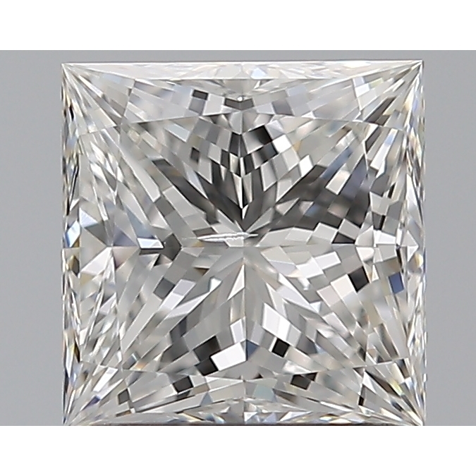 1.52 Carat Princess Loose Diamond, G, SI2, Super Ideal, GIA Certified