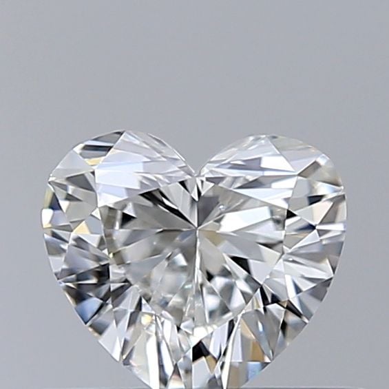 0.31 Carat Heart Loose Diamond, G, VVS2, Super Ideal, GIA Certified