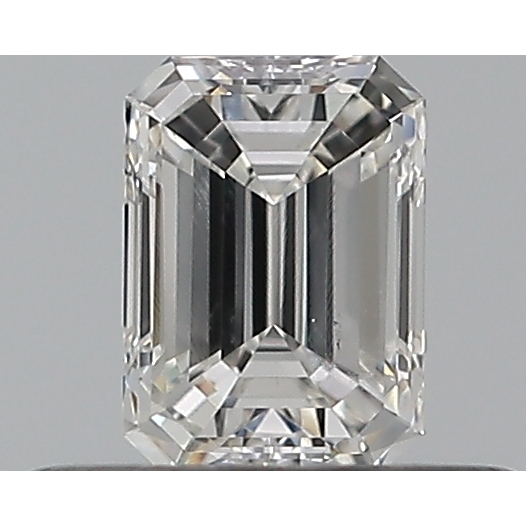 0.31 Carat Emerald Loose Diamond, F, VS2, Very Good, GIA Certified | Thumbnail