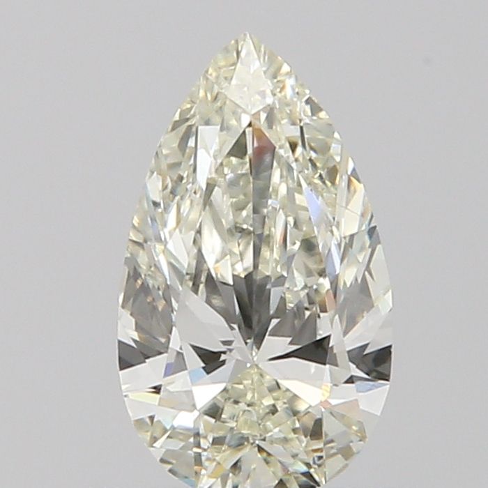 0.49 Carat Pear Loose Diamond, K, VVS1, Ideal, GIA Certified
