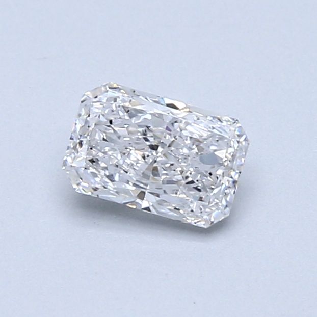 0.53 Carat Radiant Loose Diamond, D, SI2, Super Ideal, GIA Certified | Thumbnail