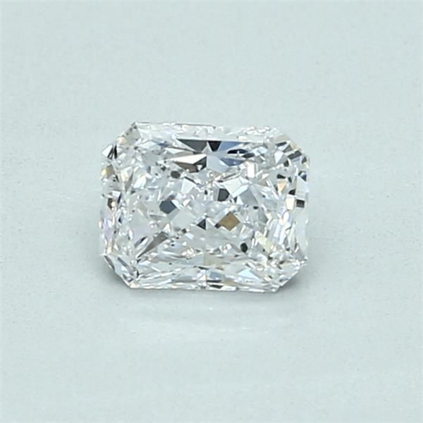 0.50 Carat Radiant Loose Diamond, D, SI2, Ideal, GIA Certified | Thumbnail