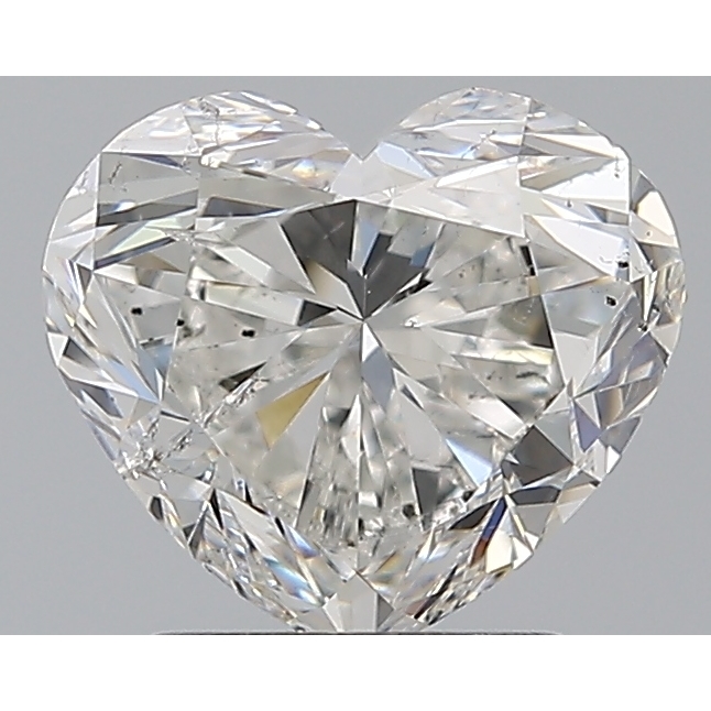 2.01 Carat Heart Loose Diamond, G, SI2, Super Ideal, GIA Certified