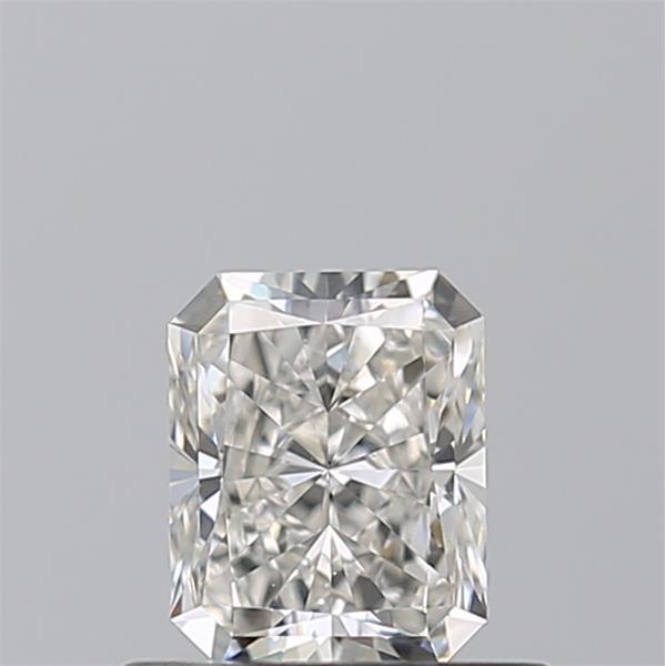0.50 Carat Radiant Loose Diamond, H, VS1, Super Ideal, GIA Certified | Thumbnail