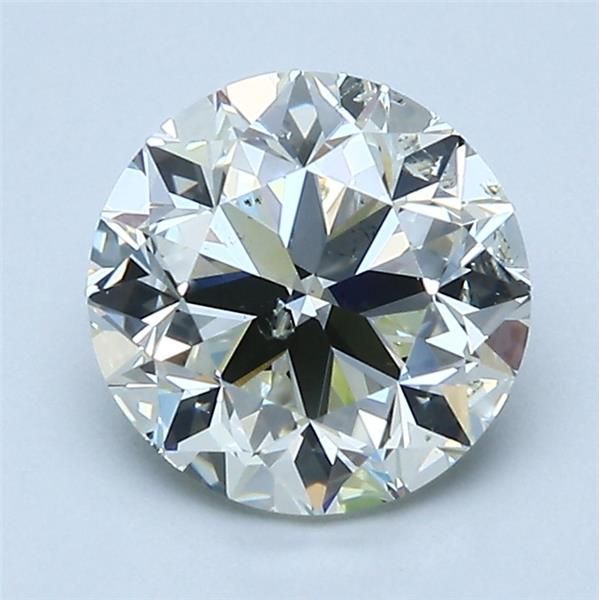 2.00 Carat Round Loose Diamond, L, SI2, Very Good, GIA Certified | Thumbnail