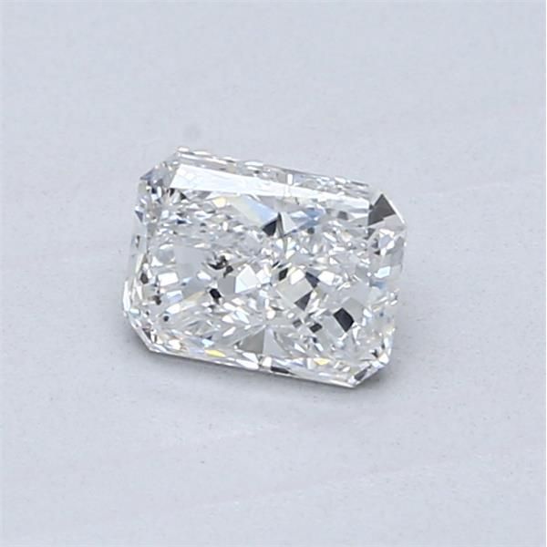0.50 Carat Radiant Loose Diamond, D, SI2, Very Good, GIA Certified | Thumbnail