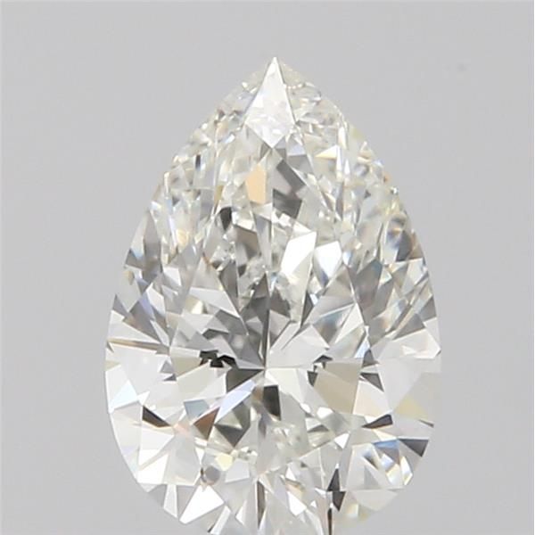 0.52 Carat Pear Loose Diamond, I, VS2, Excellent, GIA Certified
