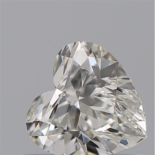 0.41 Carat Heart Loose Diamond, H, IF, Super Ideal, GIA Certified | Thumbnail