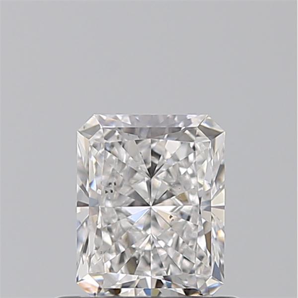 0.60 Carat Radiant Loose Diamond, D, SI1, Super Ideal, GIA Certified | Thumbnail