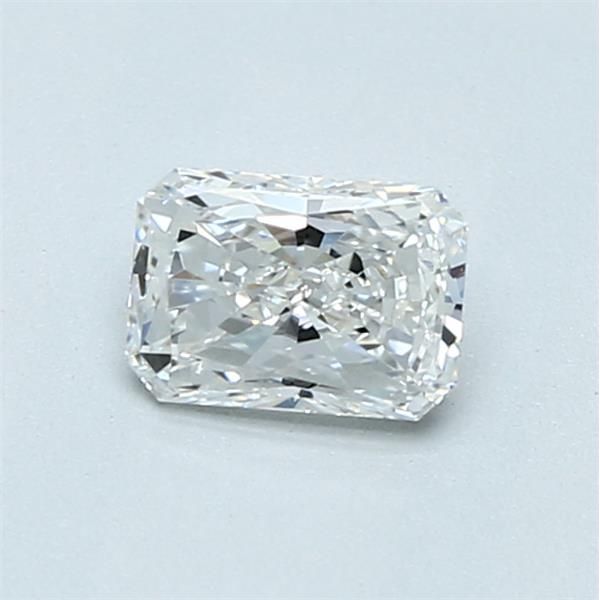 0.53 Carat Radiant Loose Diamond, F, IF, Excellent, GIA Certified