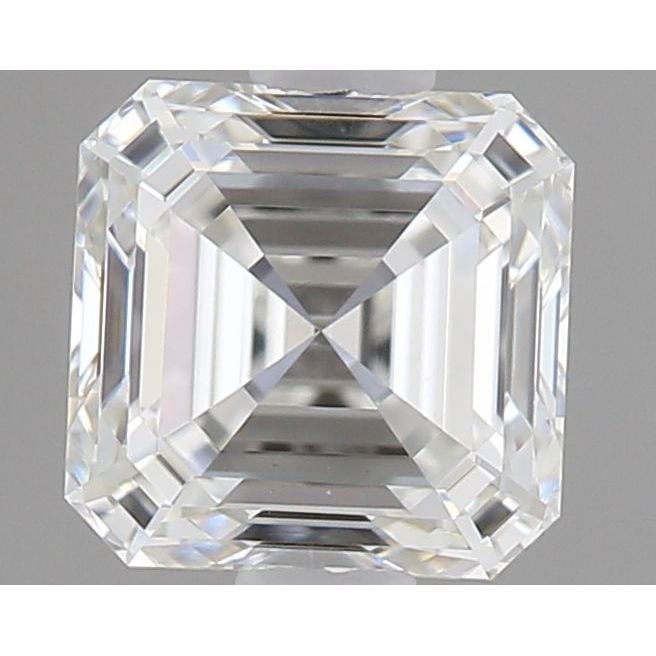 0.56 Carat Asscher Loose Diamond, H, VS1, Super Ideal, GIA Certified