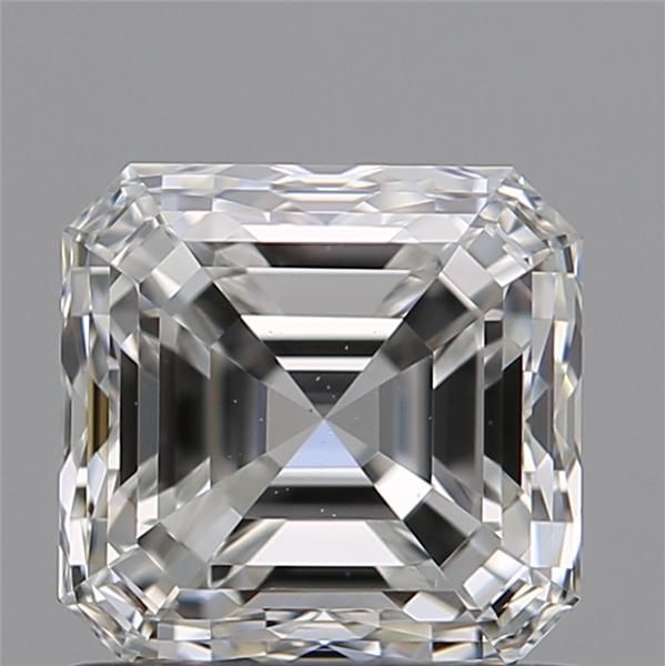 1.00 Carat Asscher Loose Diamond, F, VVS1, Ideal, GIA Certified