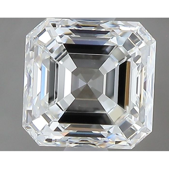 0.90 Carat Asscher Loose Diamond, H, VVS2, Super Ideal, GIA Certified