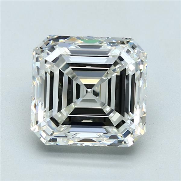 5.12 Carat Asscher Loose Diamond, I, VS1, Super Ideal, GIA Certified