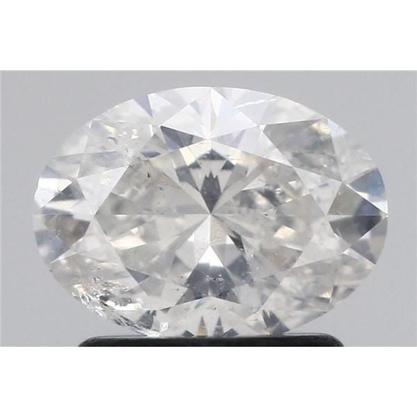 1.00 Carat Oval Loose Diamond, F, I2, Super Ideal, GIA Certified | Thumbnail