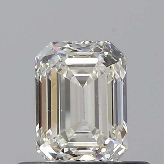 0.50 Carat Emerald Loose Diamond, J, SI1, Ideal, GIA Certified | Thumbnail