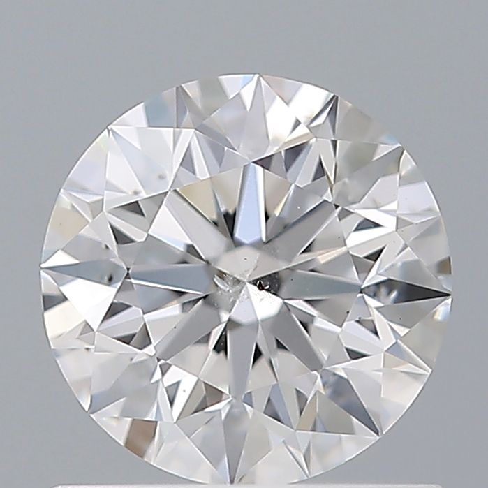 0.71 Carat Round Loose Diamond, D, SI2, Super Ideal, GIA Certified