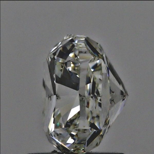 0.71 Carat Cushion Loose Diamond, L, SI2, Excellent, GIA Certified