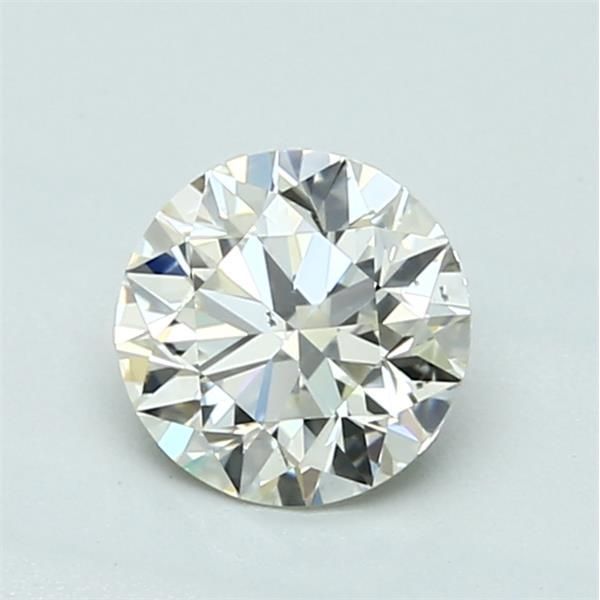 0.90 Carat Round Loose Diamond, L, VS2, Super Ideal, GIA Certified