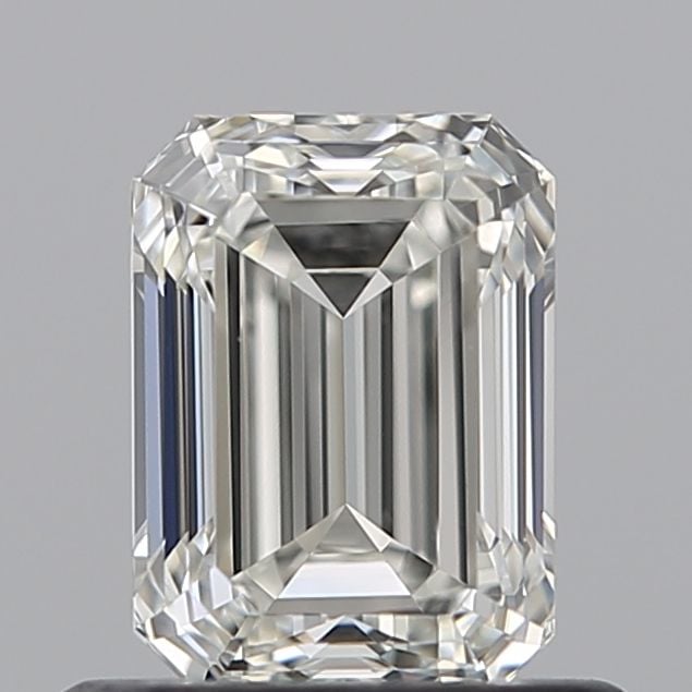 0.70 Carat Emerald Loose Diamond, I, VVS1, Ideal, GIA Certified