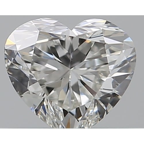 0.30 Carat Heart Loose Diamond, H, VS2, Super Ideal, GIA Certified