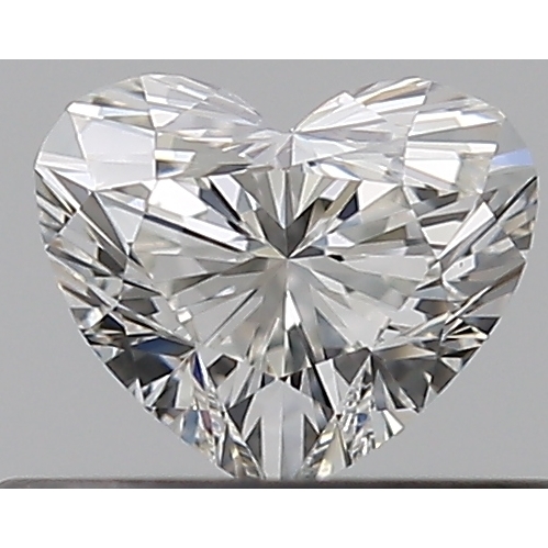 0.31 Carat Heart Loose Diamond, G, VS2, Super Ideal, GIA Certified