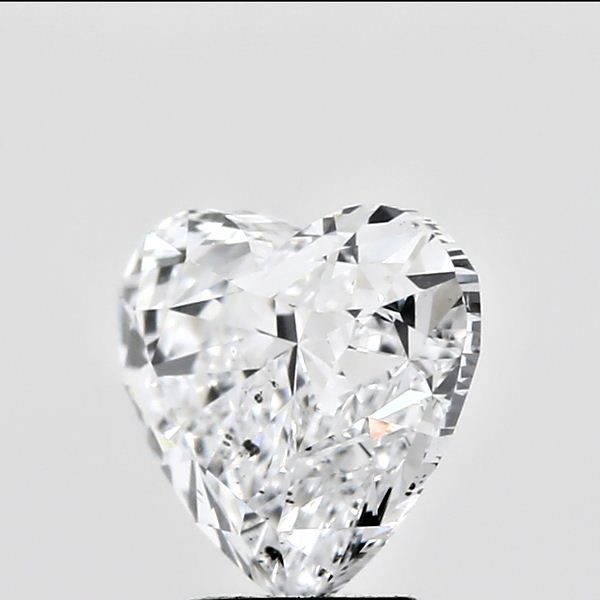 1.00 Carat Heart Loose Diamond, D, SI1, Super Ideal, GIA Certified