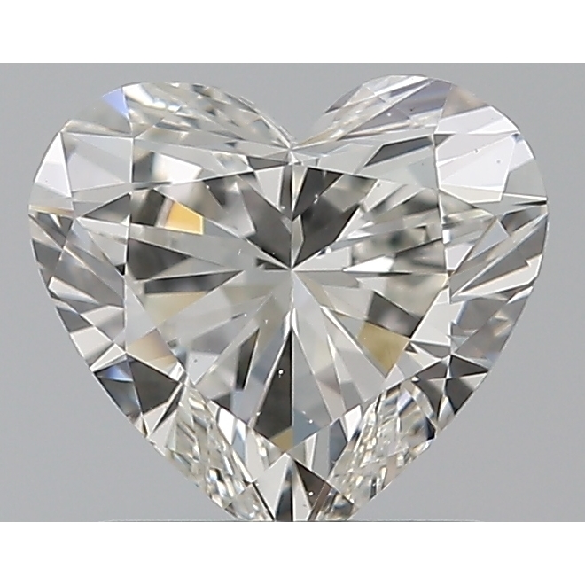 1.02 Carat Heart Loose Diamond, H, VS2, Super Ideal, GIA Certified