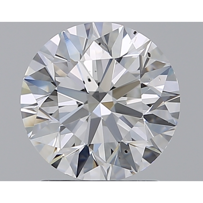 1.51 Carat Round Loose Diamond, E, SI1, Super Ideal, GIA Certified