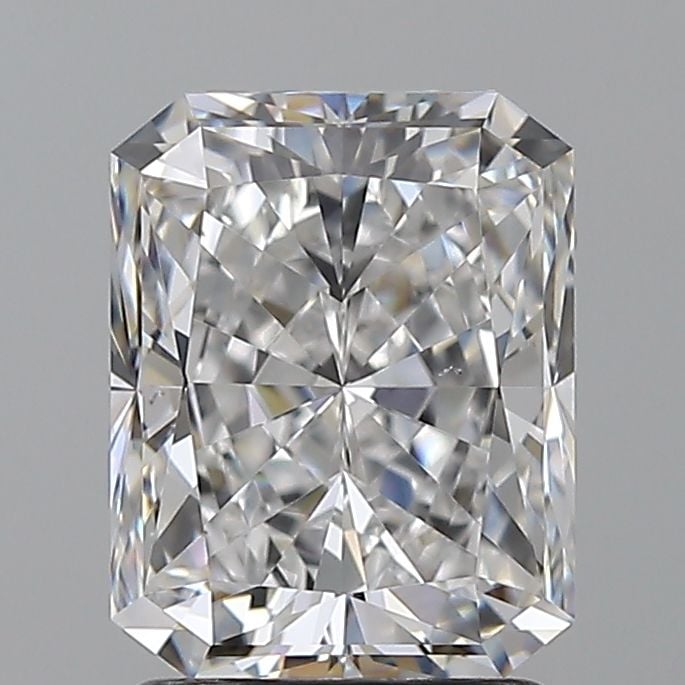 2.02 Carat Radiant Loose Diamond, D, VS2, Super Ideal, GIA Certified