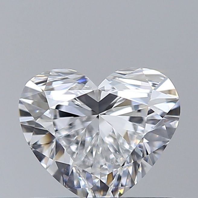 0.51 Carat Heart Loose Diamond, D, IF, Super Ideal, GIA Certified