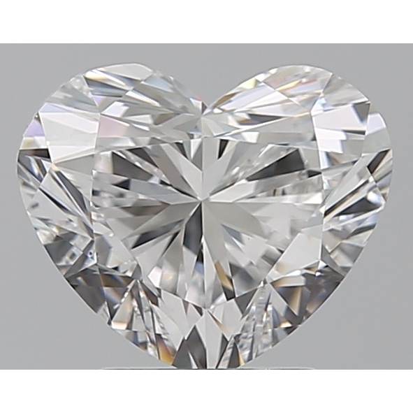 2.60 Carat Heart Loose Diamond, D, VS1, Super Ideal, GIA Certified