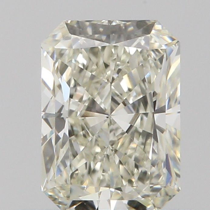 0.53 Carat Radiant Loose Diamond, J, VVS2, Excellent, GIA Certified